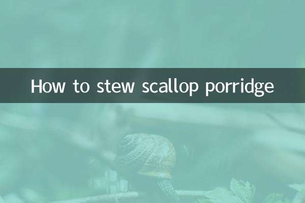 Cómo guisar gachas de vieiras