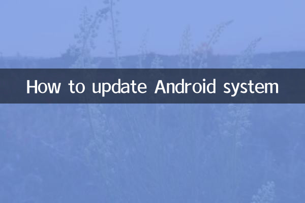 So aktualisieren Sie das Android-System