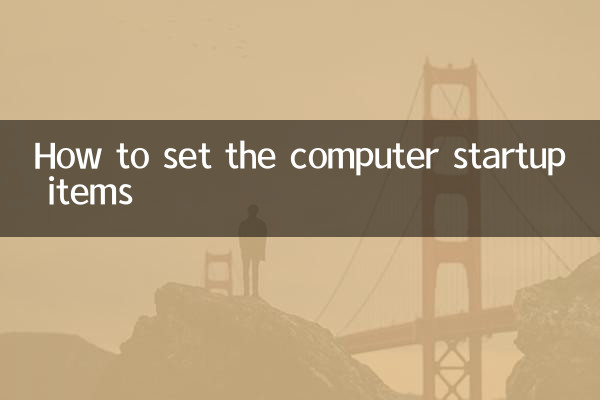 Come impostare gli elementi di avvio del computer