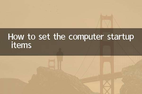 Come impostare gli elementi di avvio del computer