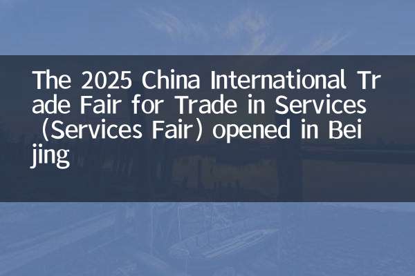 2025年中国国际服务贸易交易会（服贸会）在北京开幕