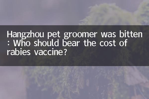 Hangzhou Pet Groomer был укушен: кто должен нести вакцину против бешенства?