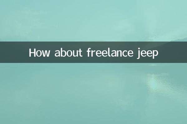 Et la jeep indépendante