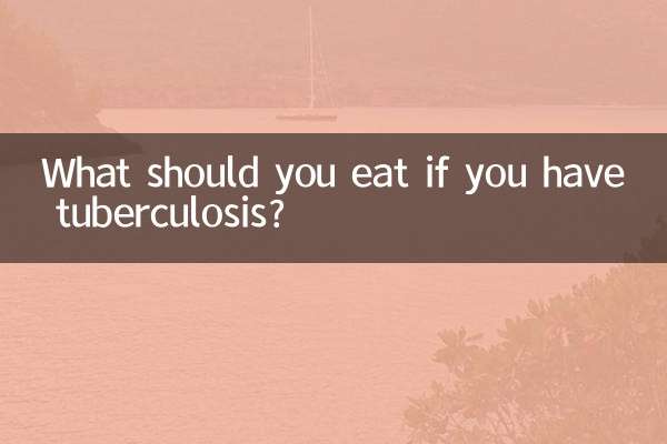 O que devo comer mais sobre tuberculose