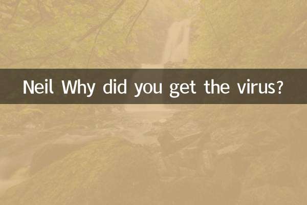 نيل لماذا أصبت بالفيروس؟