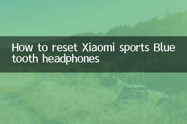 Come resettare le cuffie Bluetooth sportive Xiaomi