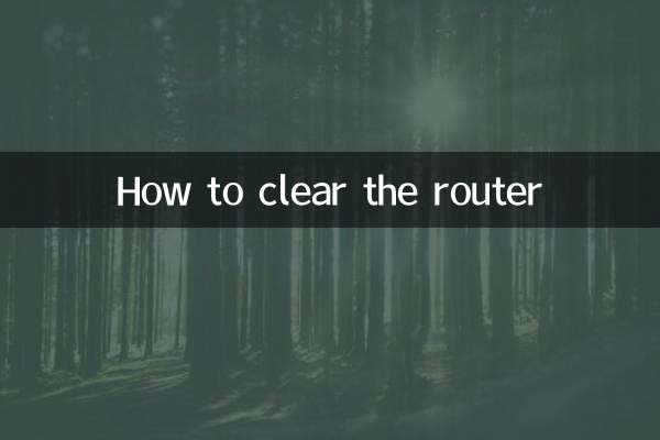 Como limpar o roteador
