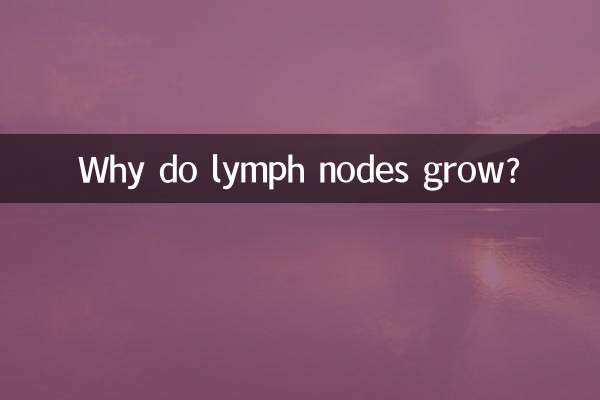 Warum wachsen Lymphknoten?