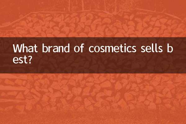 Qual marca de cosméticos vende melhor?