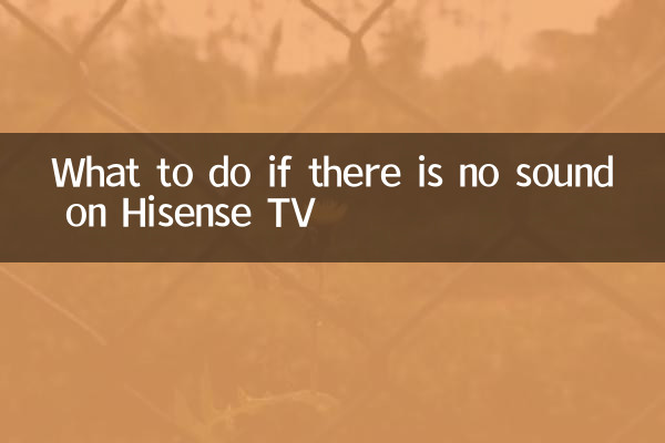 Qué hacer si no hay sonido en Hisense TV