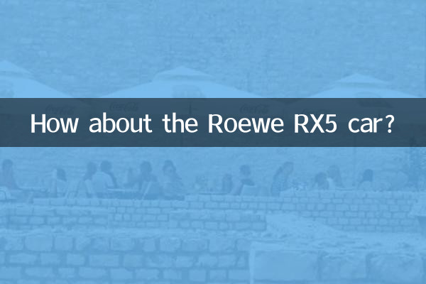 How about the Roewe RX5 car?
