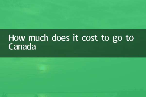 캐나다에 가려면 비용이 얼마나 듭니까?