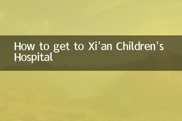 Comment se rendre à l'hôpital pour enfants de Xi'an