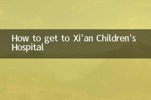 Comment se rendre à l'hôpital pour enfants de Xi'an