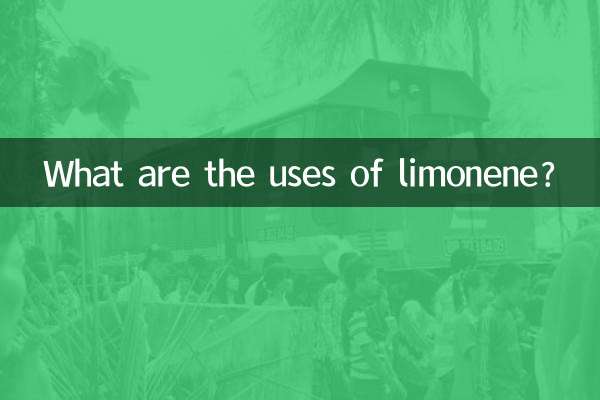 Quali sono gli usi del limonene?