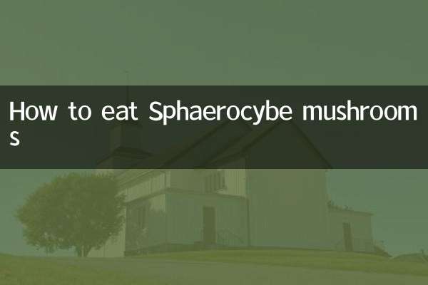 How to eat Sphaerocybe mushrooms