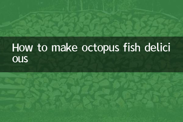 Wie man Oktopusfisch köstlich macht