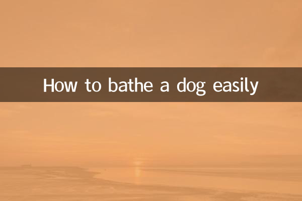 강아지 목욕 쉽게 하는 방법