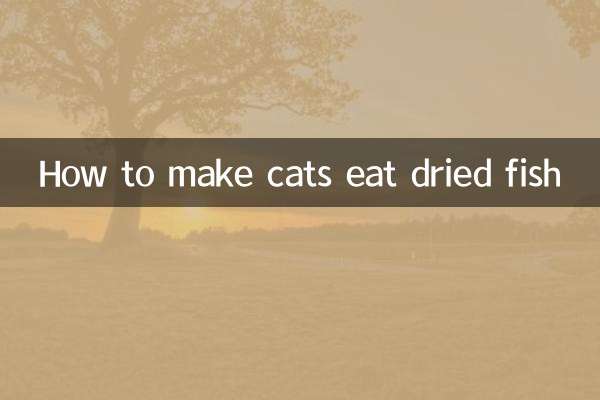 Как заставить кошек есть сушеную рыбу