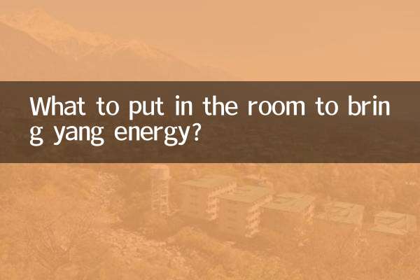 房间里放什么阳气旺