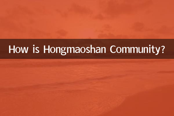 Wie geht es der Hongmaoshan-Gemeinschaft?