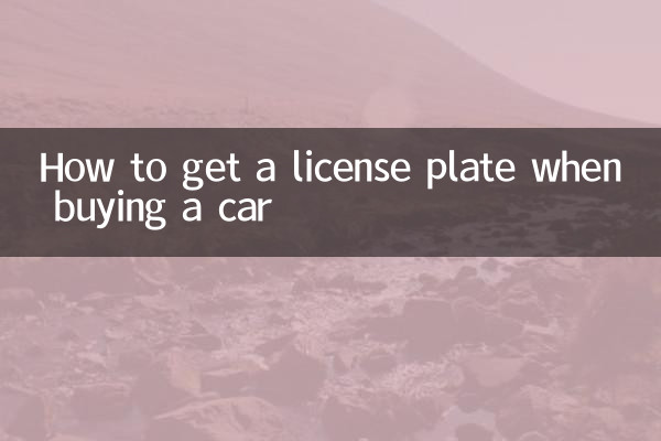 買車怎麼辦牌照