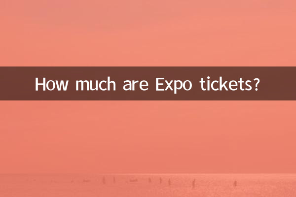 How much are Expo tickets?