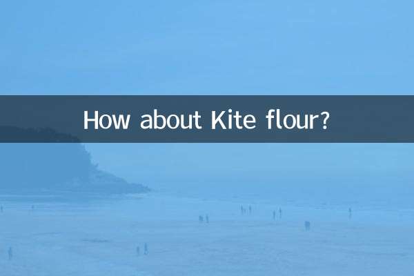 Que tal farinha de pipa?