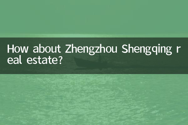 Que tal o setor imobiliário em Zhengzhou Shengqing?