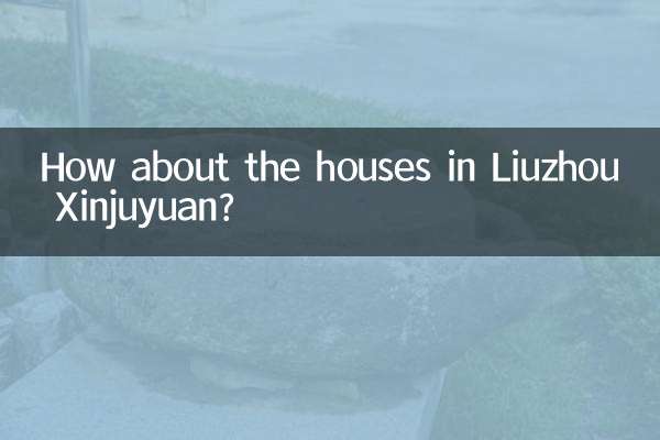 How about the houses in Liuzhou Xinjuyuan?