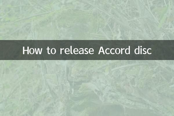 كيفية تحرير قرص الاتفاق