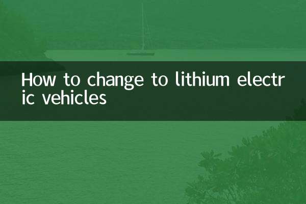 電動車怎麼改鋰電