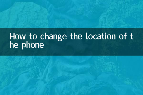 Como mudar a localização do telefone
