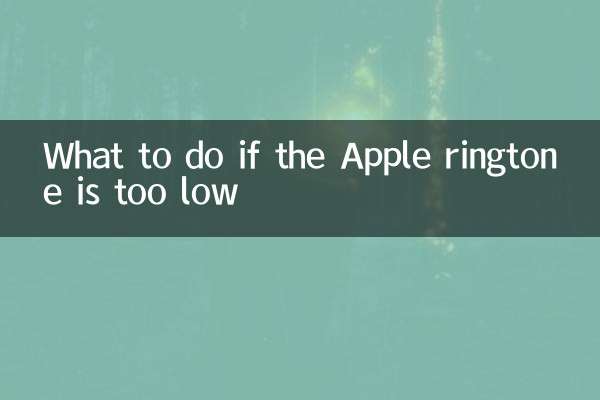 What to do if the Apple ringtone is too small