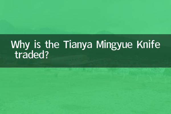 Почему продается нож Тянья Минъюэ?