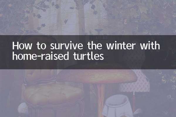 Cómo sobrevivir al invierno con tortugas criadas en casa