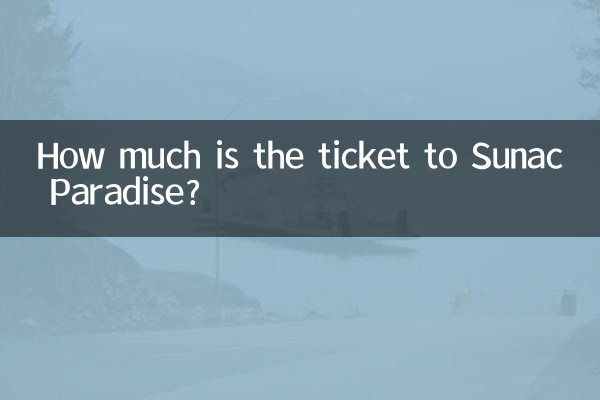 How much is the ticket to Sunac Paradise?