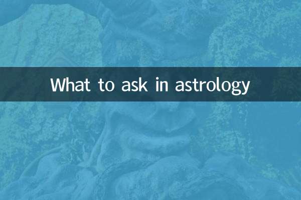 Was man in der Astrologie fragen sollte