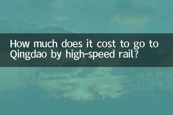 ما هي تكلفة الذهاب إلى تشينغداو بالسكك الحديدية عالية السرعة؟