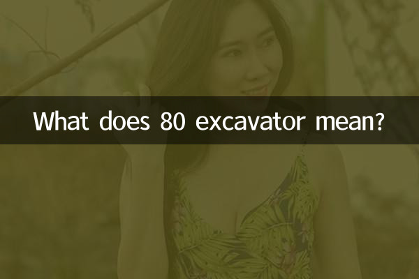 Que signifie la pelle 80 ?