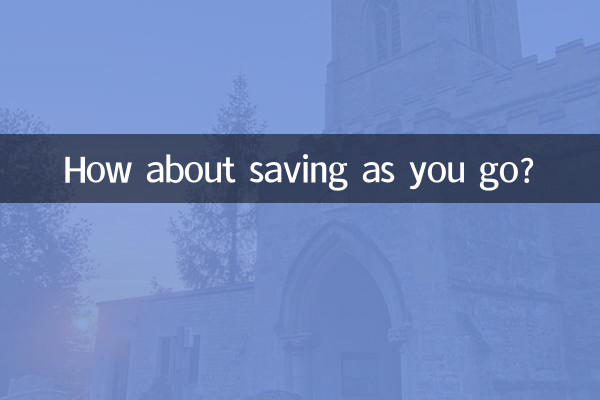 ¿Qué tal si ahorras sobre la marcha?