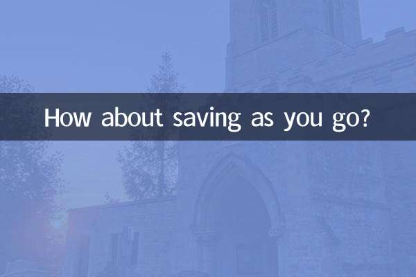 ¿Qué tal si ahorras sobre la marcha?