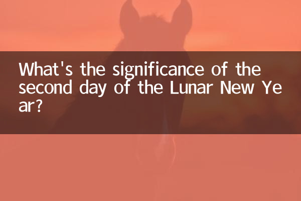 चंद्र नव वर्ष के दूसरे दिन का क्या महत्व है?
