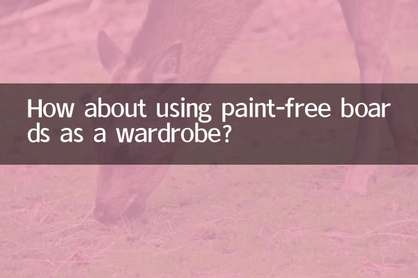 ペイントフリーのボードをワードローブとして使ってみてはいかがでしょうか?