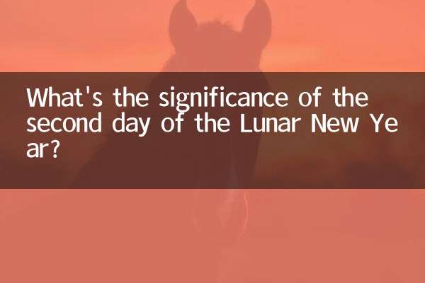 चंद्र नव वर्ष के दूसरे दिन का क्या महत्व है?