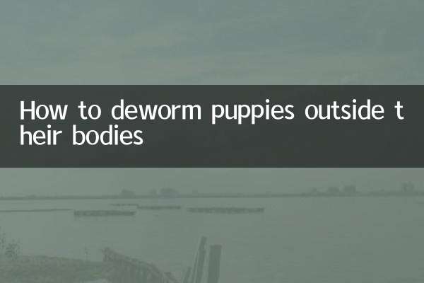 ان کے جسم کے باہر کیڑے کے پپیوں کا طریقہ