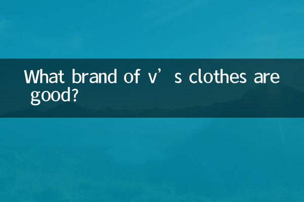 ¿Qué marca de ropa de v es buena?
