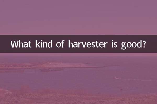 Che tipo di mietitrice è buona?