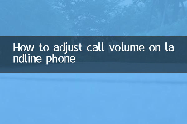 ল্যান্ডলাইন ফোনে কল ভলিউম কীভাবে সামঞ্জস্য করবেন