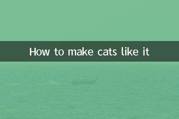 Cómo hacer que a los gatos les guste